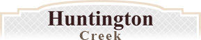 This company logo represents Huntington Creek Apartments online rental coupon.